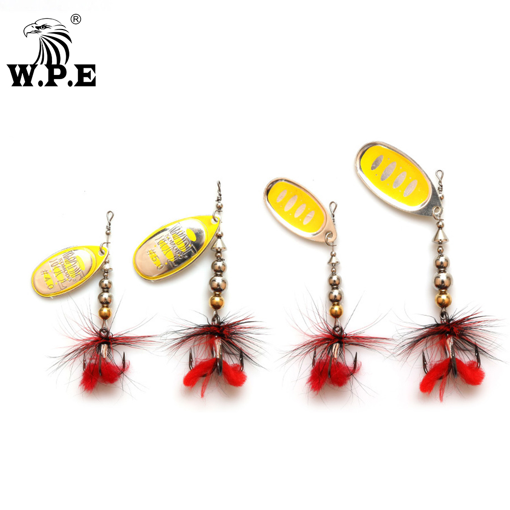 Fishing Equipment Brands - W. p. e.-tipo colher isca dura