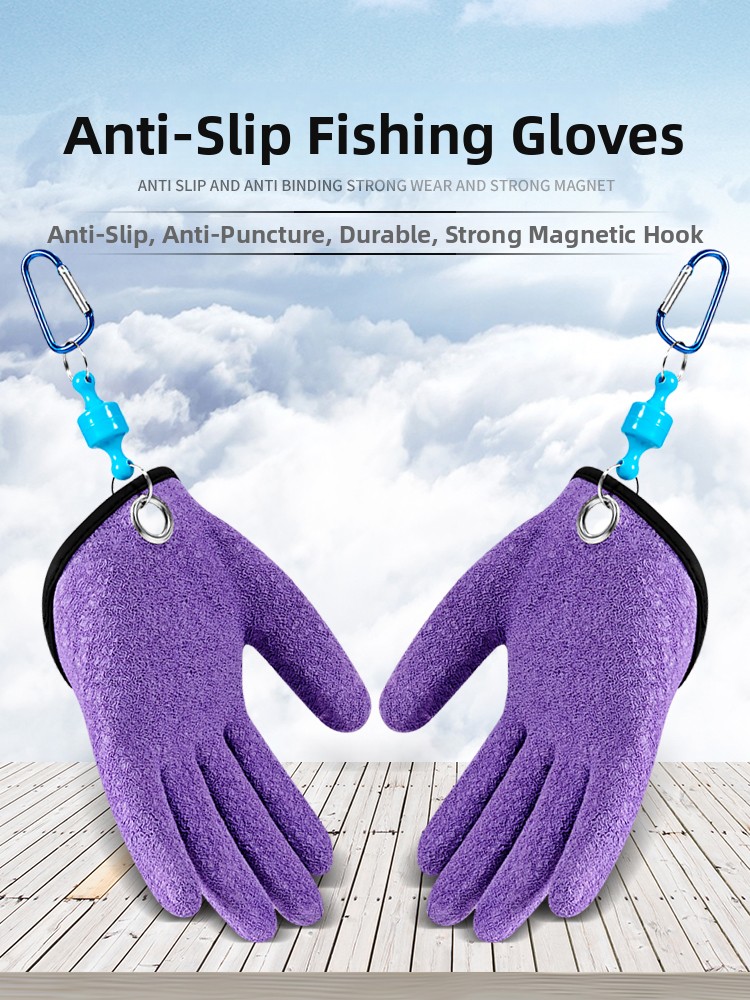 Fishing Equipment Brands - Luva de Pesca Antideslizante e Impermeável
