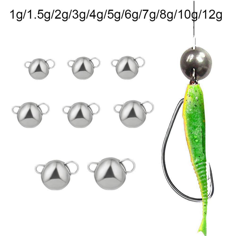 Fishing Equipment Carp - 1pc preto fosco chumbadas de tungstênio