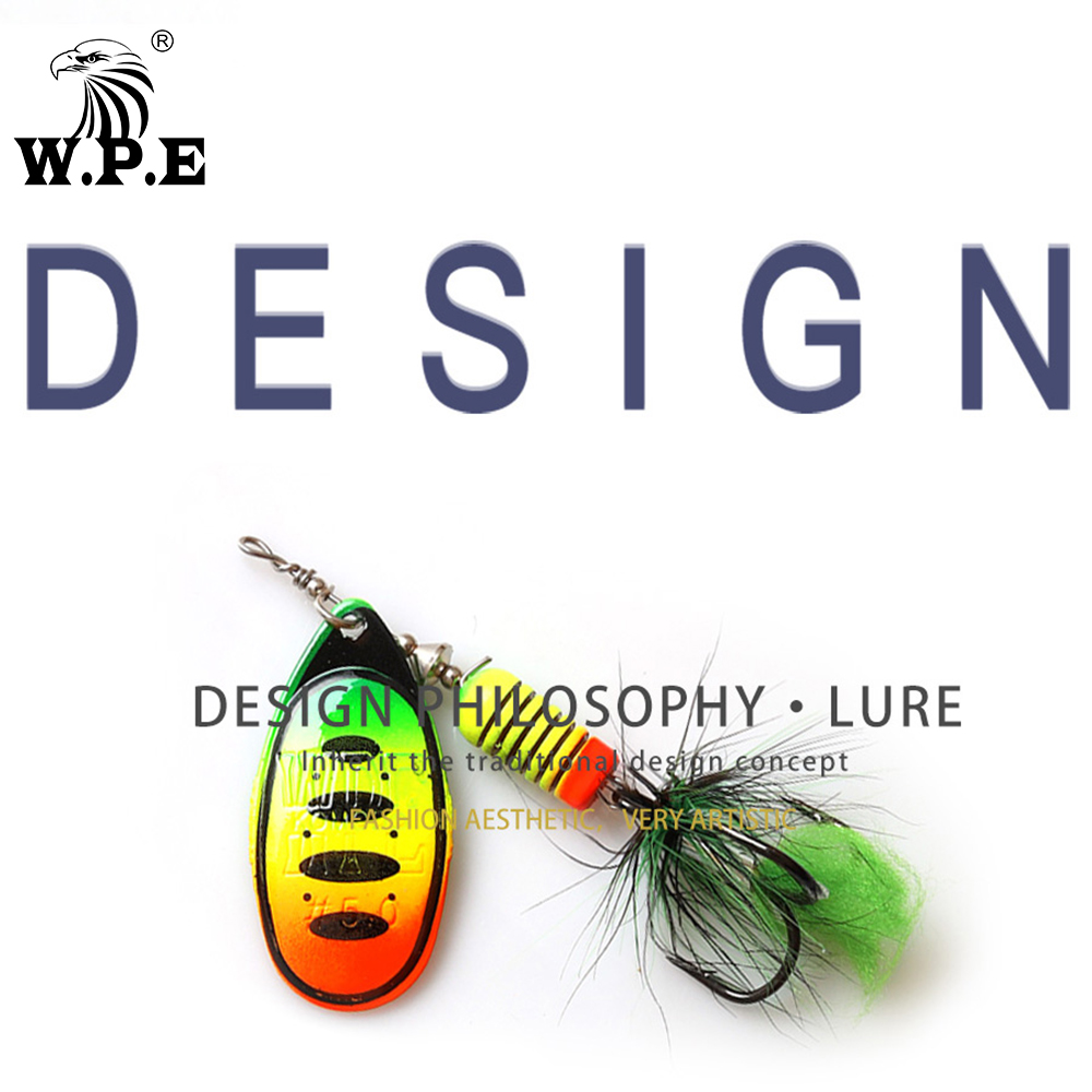 W. p. e.-tipo colher isca dura - Fishing Equipment Brands avaliação e preço