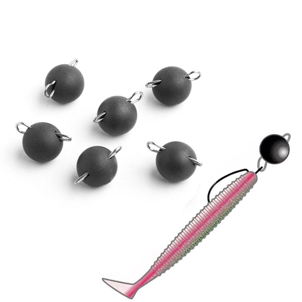 1pc preto fosco chumbadas de t - Fishing Equipment Carp avaliação e preço