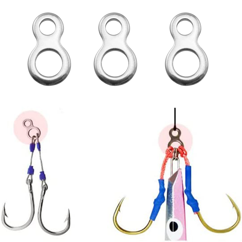 10-50Pcs Aço Inoxidável Pesca  - Fishing Equipment Cheap avaliação e preço