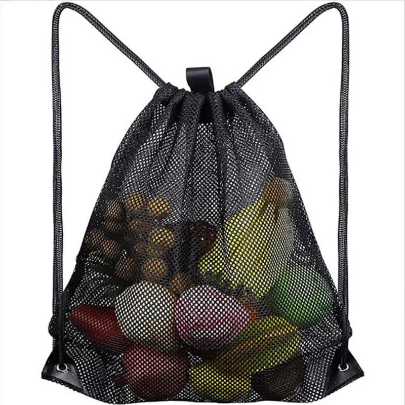 Mochila de malha com corda, bo - Fishing Equipment Bag avaliação e preço