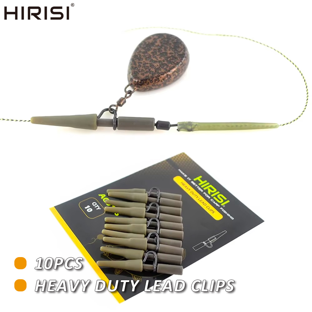 Hirisi 10 peças de clipes de c - Ice Fishing Tip Up avaliação e preço
