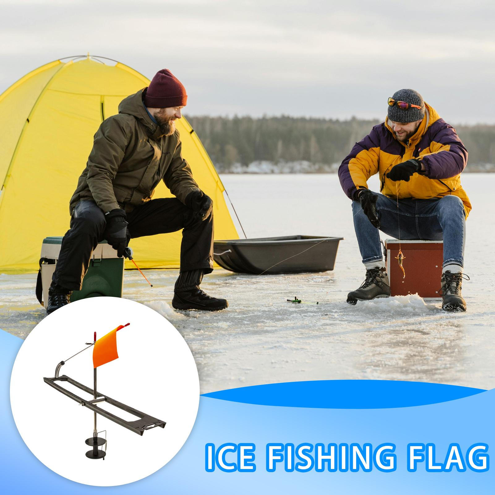 Pesca no gelo ponta para cima  - Ice Fishing Tip Up avaliação e preço
