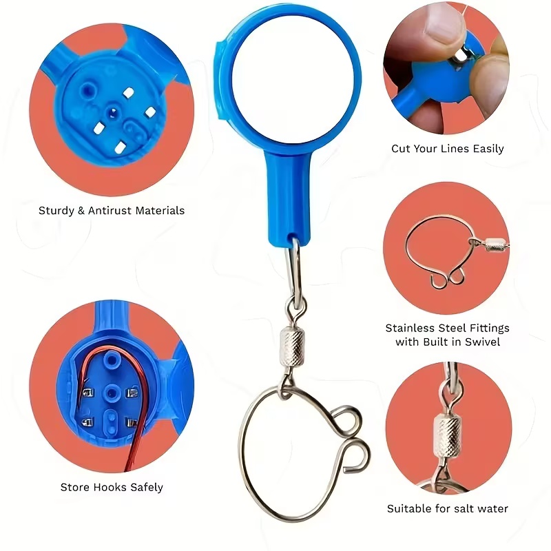 2 peças de gadgets de pesca: f - Ice Fishing Tip Up avaliação e preço