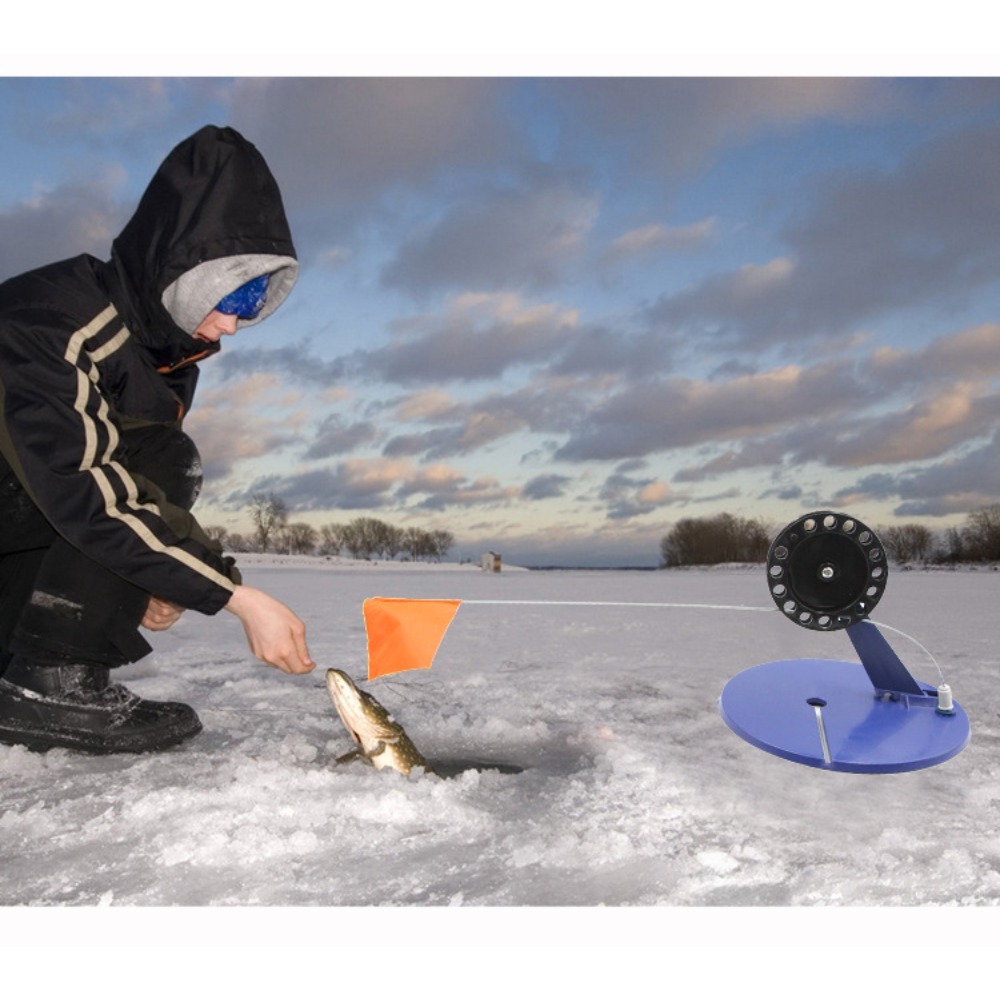 Plataforma automática de pesca - Ice Fishing Tip Up avaliação e preço